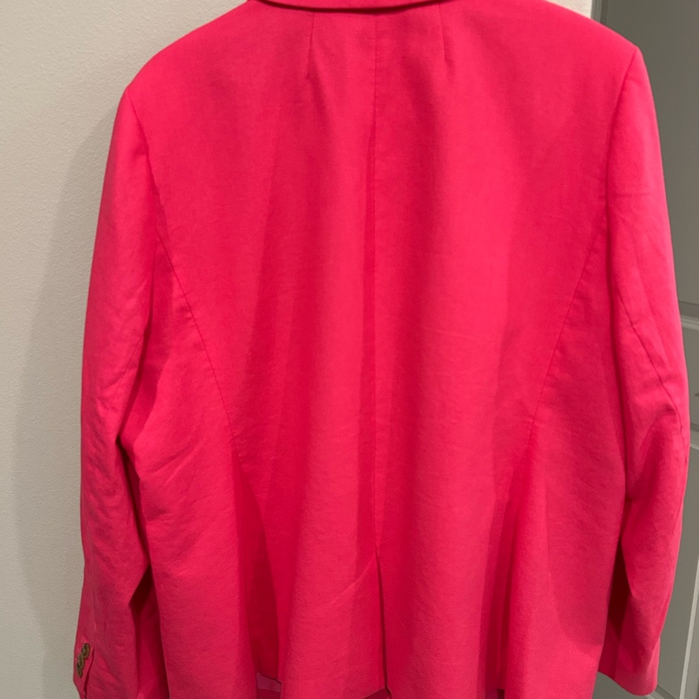 J. Crew Factory Bold Pink Blazer - Picture 2 of 4